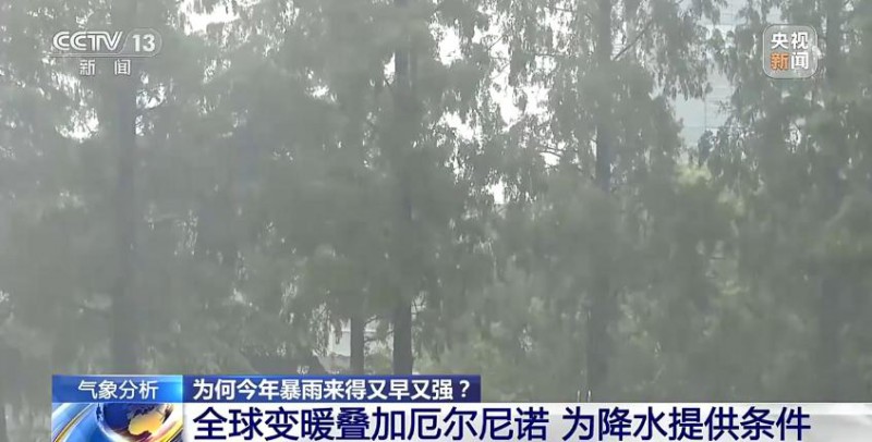 今年天气系统出现异常