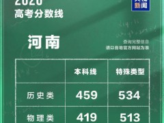 河南高考分数线公布 2026年最新分数揭晓