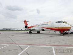 国产C909首航哈巴罗夫斯克 中俄航空合作注入了新的动力！