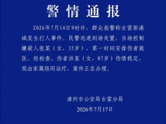 警方通报女子殴打87岁老人 具体通报内容是什么？